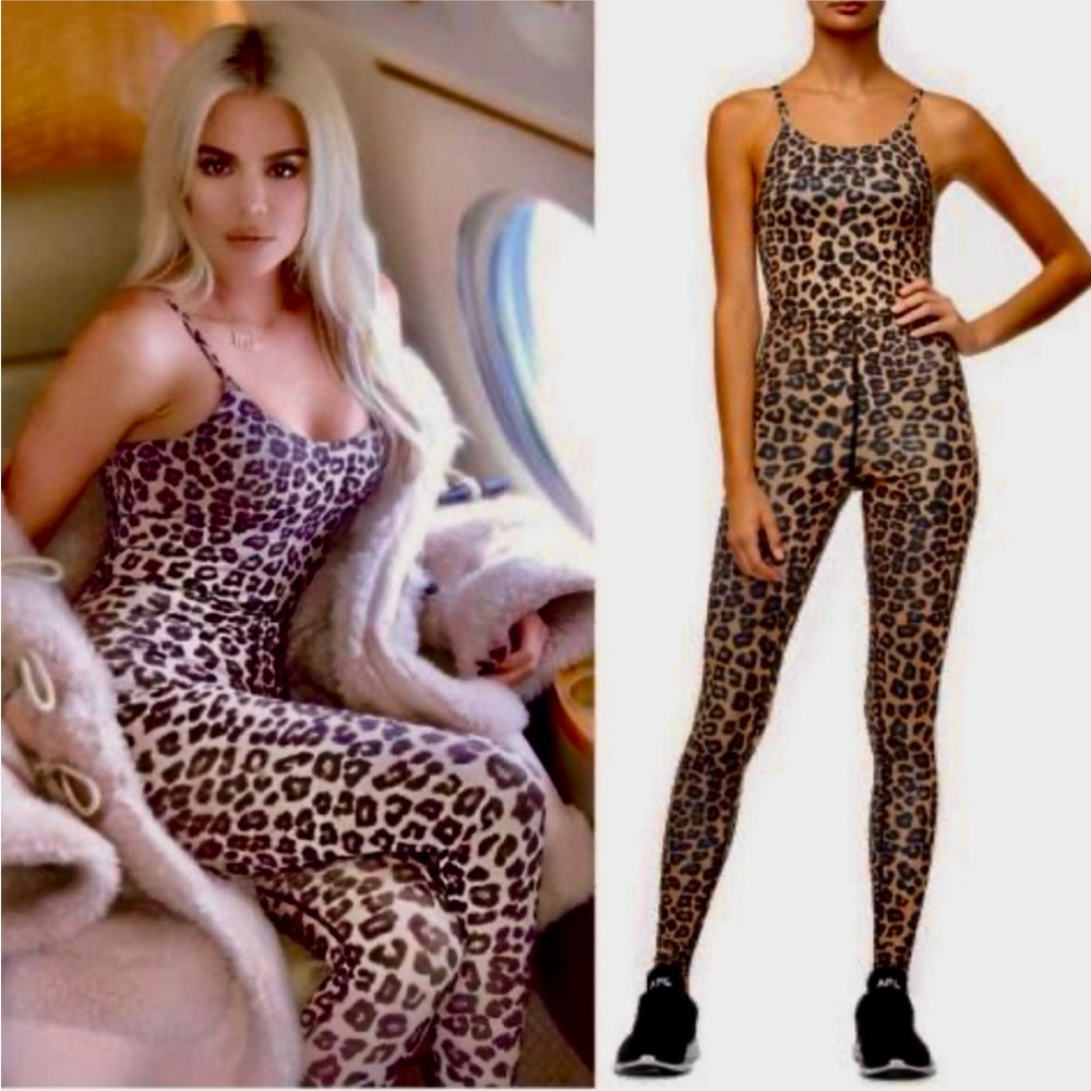 Good American cheetah cat suit